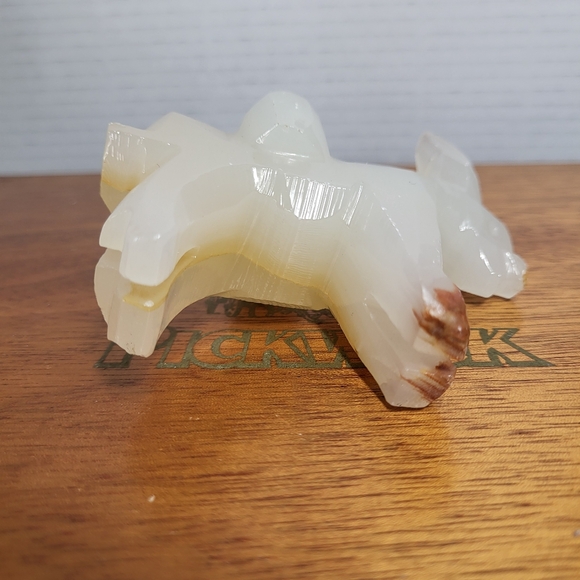 Vintage Carved Stone Onyx Donkey Burro - Picture 6 of 14